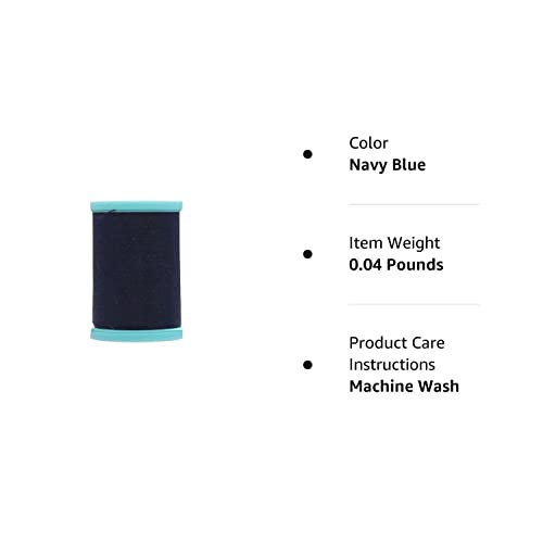 كوتس خيط إيلوفليكس المطاطي 225 ياردة، لون كحلي - Image 2